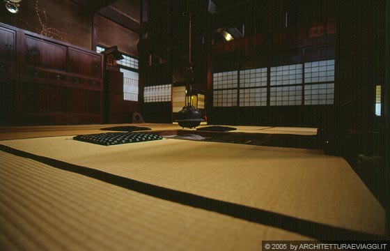 TAKAYAMA - Casa Kusakabe - Irori, cuore della casa con il braciere a carbone