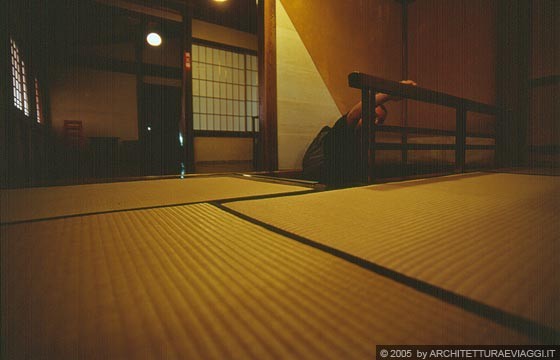 TAKAYAMA  - Casa Kusakabe: le stanze per la famiglia si trovano al piano superiore dell'abitazione