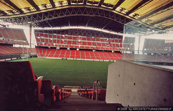 TOYOTA CITY - TOYOTA STADIUM - La copertura retraibile - Kisho Kurokawa Architect & Associates