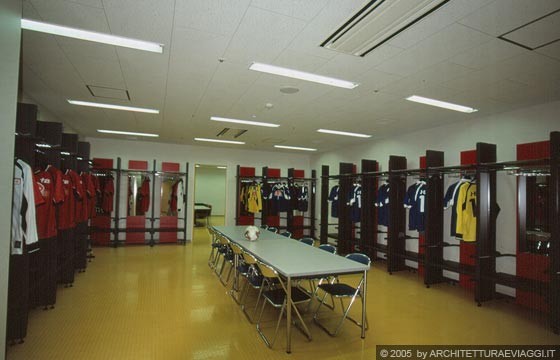 TOYOTA CITY - TOYOTA STADIUM - Spogliatoi per atleti 