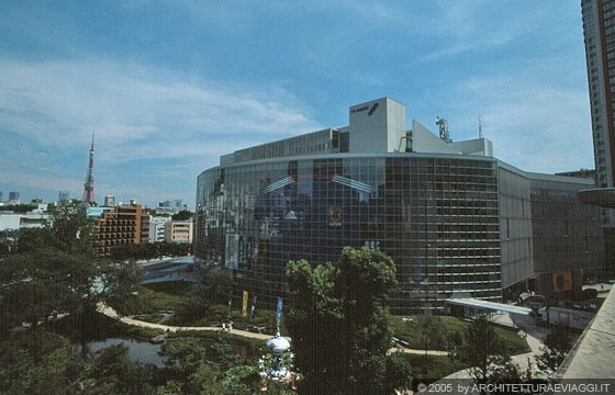 TOKYO ROPPONGI - Mohri Garden a fianco della Sede di Asahi Tv 