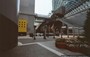 KYOTO. KYOTO JR STATION - la parte est della Stazione è occupata, ai piani superiori, da un grande albergo con una terrazza sopraelevata centrale