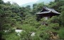 KYOTO - ARASHIYAMA. OKOCHI SANCHO - la villa e il giardino sono racchiusi sul declivo del Monte Ogura, decantato dall'arte poetica del periodo Heian