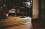 TAKAYAMA. Yoshijima-ke - Il Doma, l'ingresso dedicato al commercio con pavimento di terra e l'Irori, pranzo e soggiorno dell'abitazione con tatami