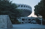 TOKYO. Kenzo Tange/URTEC - Yoyogi National Gymnasium - particolare del grande stadio ellittico per 15.000 spettatori