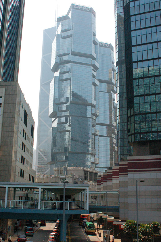 ADMIRALTY - Lippo Center visto da Harcourt Garden 