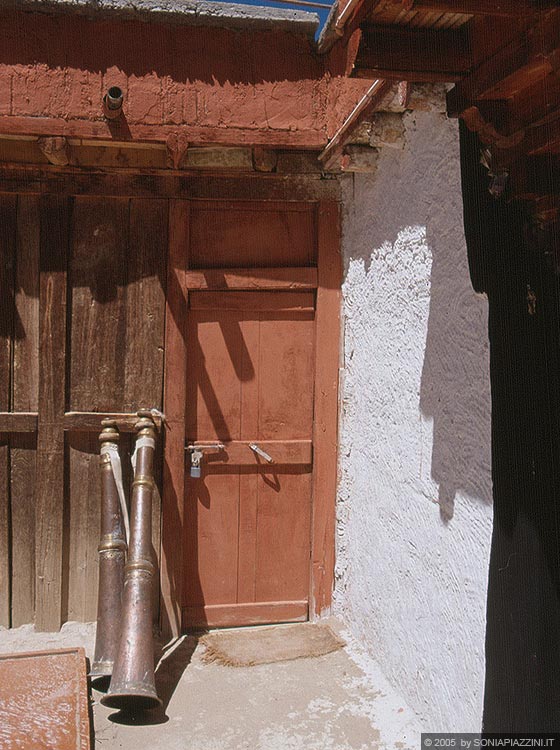 LADAKH  - Likir Gompa - particolare
