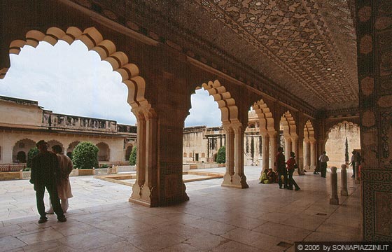 JAIPUR - Amber Fort - Sala della Vittoria (Jai Mandir) 