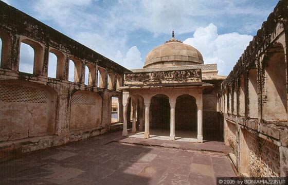 RAJASTAN ORIENTALE - Jaipur - Amber Fort - gli appartamenti del maharaja