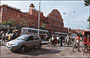 JAIPUR. Hawa Mahal (Palazzo dei Venti) - la frenetica strada principale