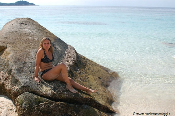 ISOLE PERHENTIAN - Io felice alla Turtle Beach