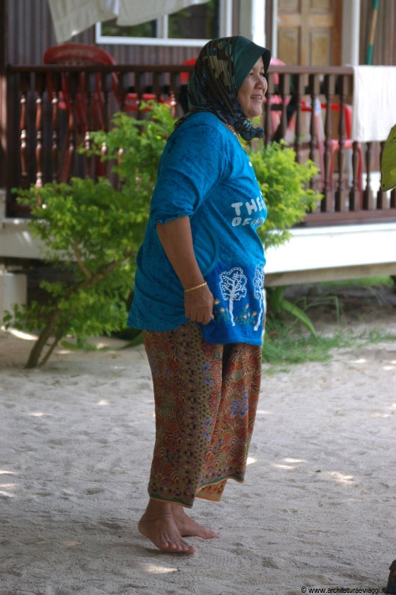 PULAU PERHENTIAN BESAR - La matriarca del Mama's Place