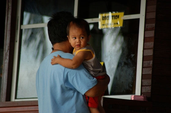 ISOLE PERHENTIAN - Un bimbo malese al Reef