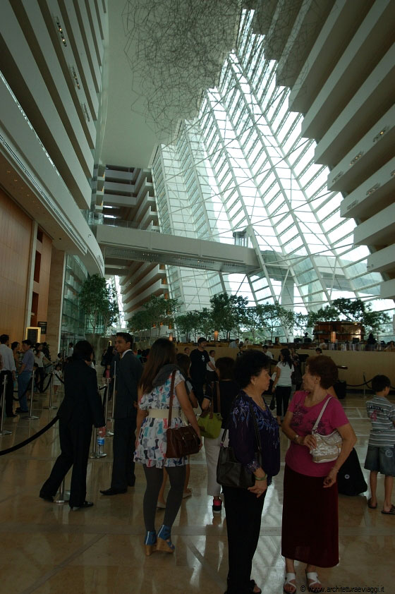 SINGAPORE - La grande hall del resort Marina Bay Sands