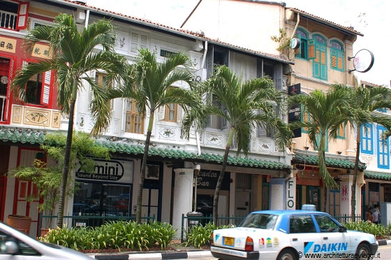 CHINATOWN - Sull'isola si sono conservate alcune shophouse cinesi
