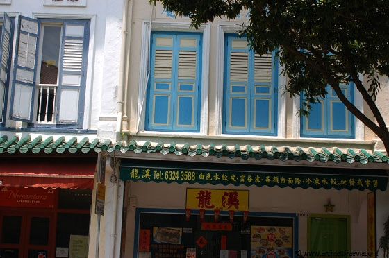 SINGAPORE - Ancora particolari di shophouse