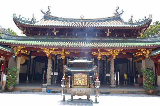SINGAPORE - Thian Hock Keng Temple, uno dei templi più antichi della città