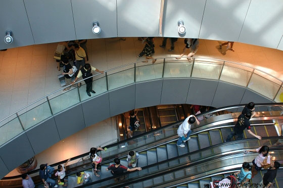 SINGAPORE - Da VivoCity si può prendere il treno Sentosa Express per raggiungere Sentosa Island