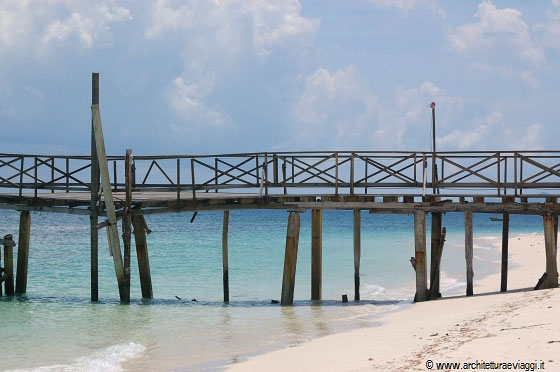 JOHOR - Il pontile di Pulau Besar 