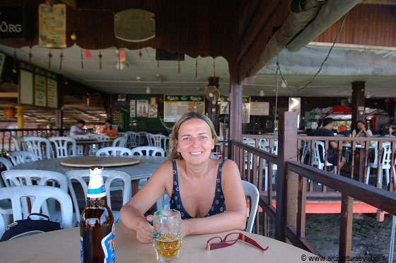 CHERATING - Aspettando il nostro pranzo al Duyong Restaurant