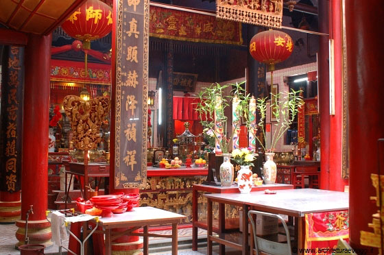 SZE YA TEMPLE - Il tempio è dedicato a Sin Sze Sze Ya e Si Ya, le divinità protettrici degli abitanti di Kuala Lumpur