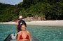 ISOLE PERHENTIAN. Fine giornata alla Turtle Beach: il nostro tassita è tornato a prenderci e ci riporta alla spiaggia del Perhentian Island Resort 