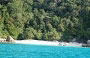 PULAU PERHENTIAN BESAR. La piccola Turtle Beach, ovvero la piccola baia adiacente 