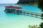 PULAU PERHENTIAN BESAR. Acque cristalline di intenso color turchese, fitta giungla e sabbia bianchissima