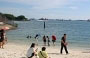 SINGAPORE. Sentosa Island: spiaggia artificiale, che importa?
