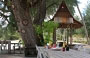 PULAU BESAR. La terrazza in legno sul mare del Mirage Island Resort 