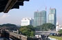KUALA LUMPUR. Dalla stazione Pasar Seni LRT vista a sud della città 