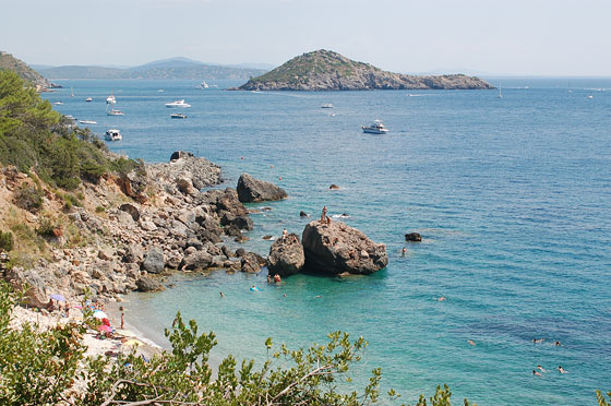 MONTE ARGENTARIO - Spiaggia dell'Acqua Dolce con vista sull'isolotto