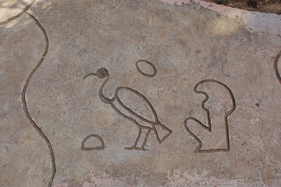 GIARDINO DEI TAROCCHI - Questi disegni sembrano veri e propri geroglifici egizi