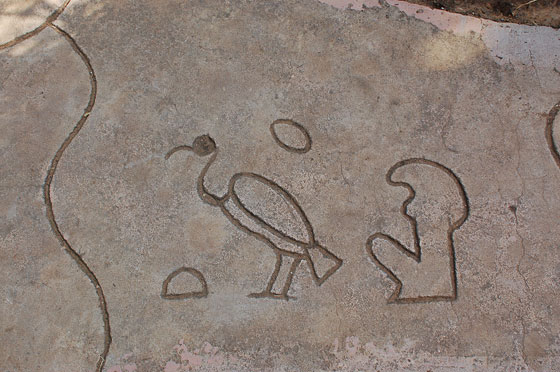 GIARDINO DEI TAROCCHI - Questi disegni sembrano veri e propri geroglifici egizi