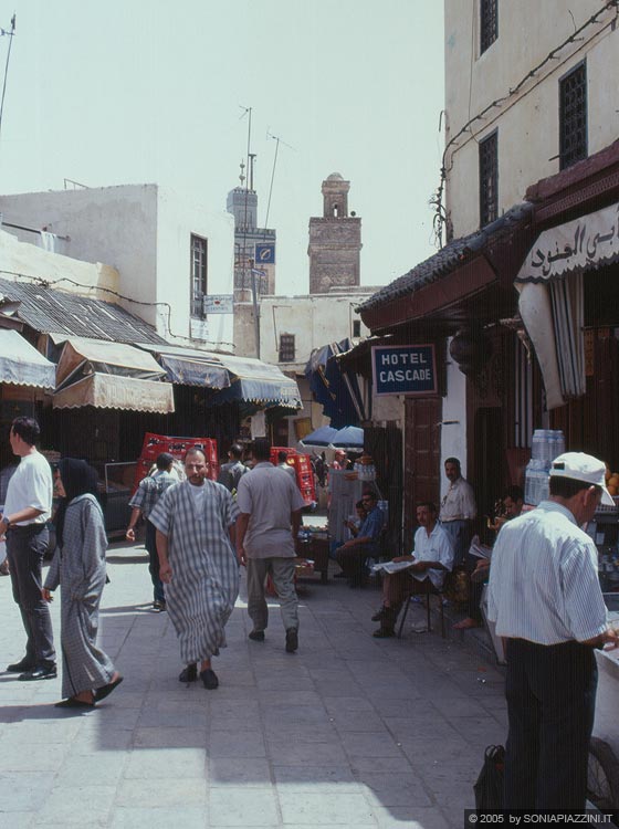 FES EL-BALI - Le animate strade della medina