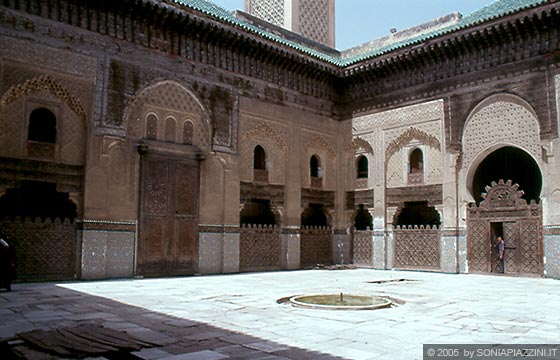 FES EL-BALI - Medersa Bou Inania
