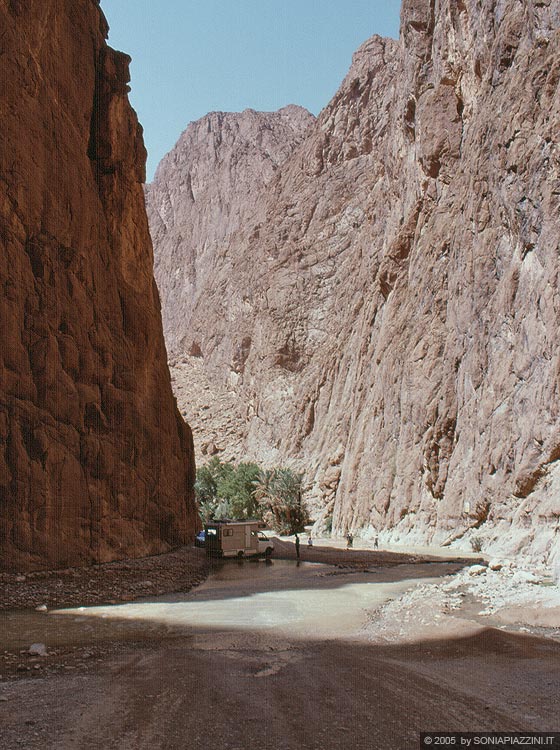 GOLA DEL TODRA - Vista della Gola del Todra