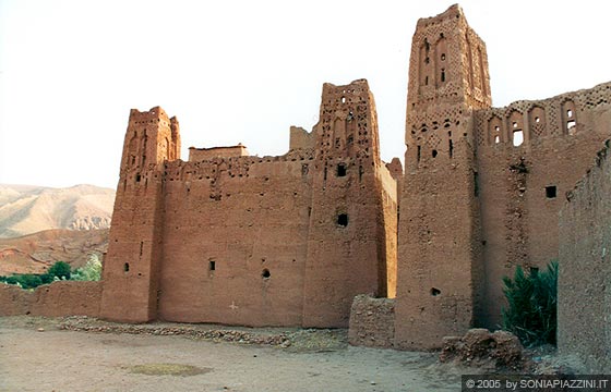 VALLE DEL DADES - Una kasbah nei pressi della nostra pensione