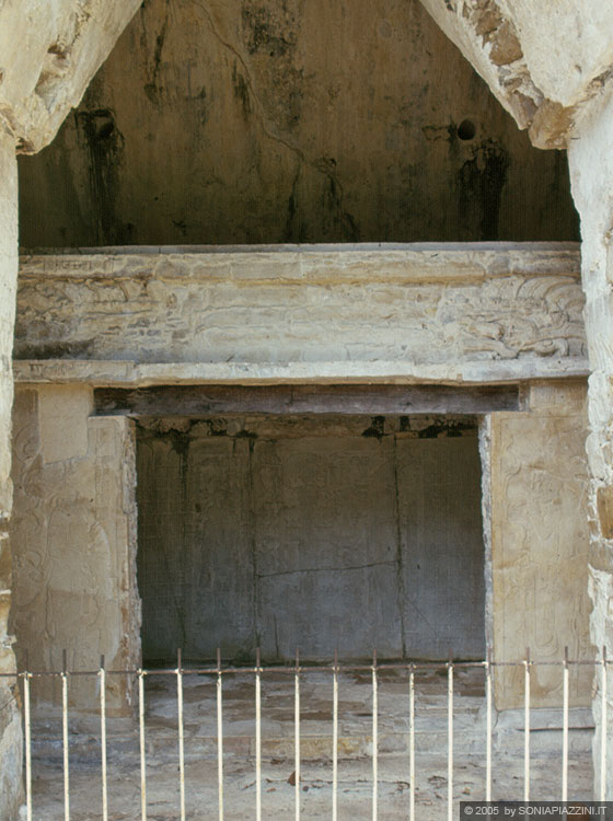 PALENQUE - Le rovine del tempio de la Cruz Foliada