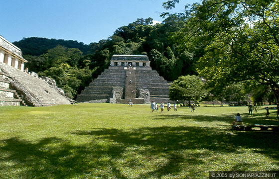 PALENQUE - Tempio de las Inscripciones - vista frontale