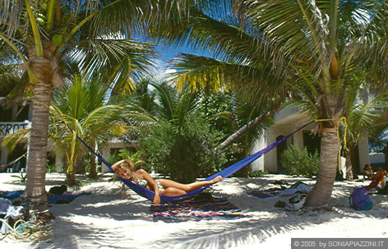 PLAYA DEL CARMEN - La bella spiaggia nei pressi delle cabane di Don Beto