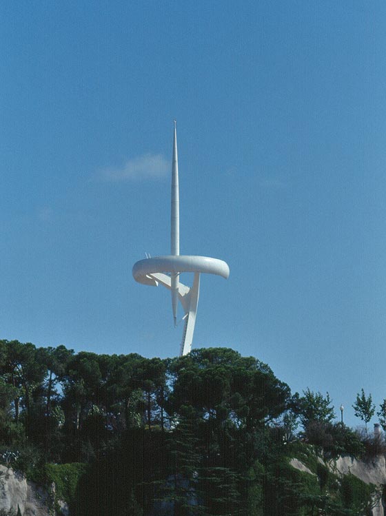 BARCELLONA - Montjuic - Torre telefonica