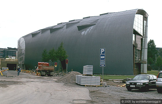 HELSINKI - Kiasma - Museo arte contemporanea dell'architetto Steven Holl
