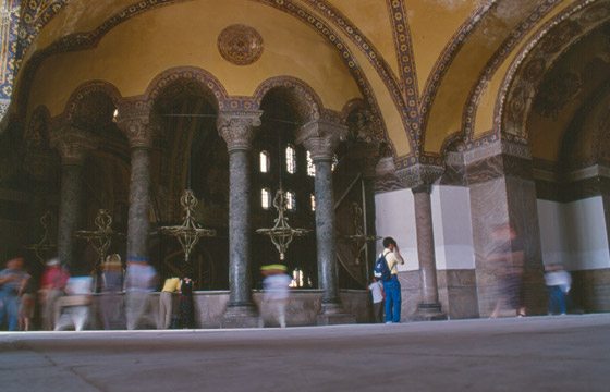 ISTANBUL - Santa Sofia - il matroneo
