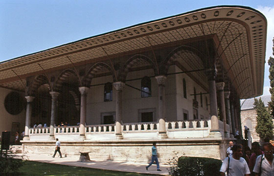 ISTANBUL - Palazzo del Topkapi, prima residenza imperiale del regno del sultano Maometto II 
