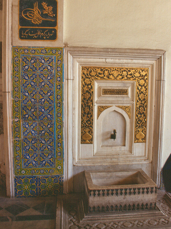 ISTANBUL - Topkapi: particolare