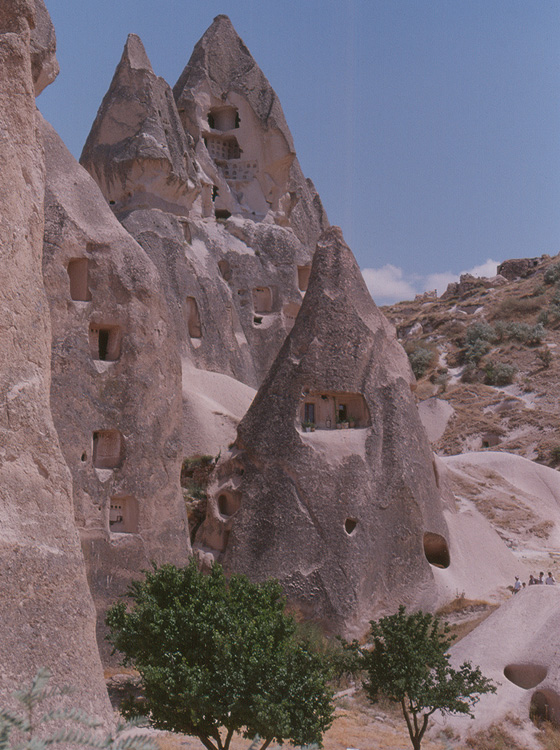 LA CAPPADOCIA - Le caratteristiche formazioni rocciose a forma di cono della Valle di Goreme 
