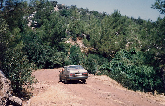 OLYMPOS - Alla ricerca di belle spiagge con la nostra Fiat sgangherata noleggiata a Istanbul
