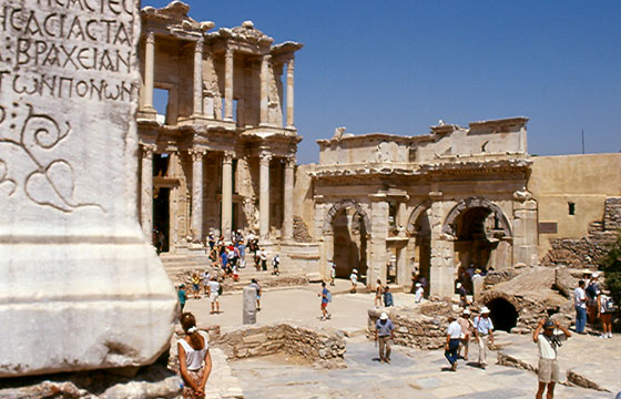 EFESO - Biblioteca di Celso e la via dei Cureti