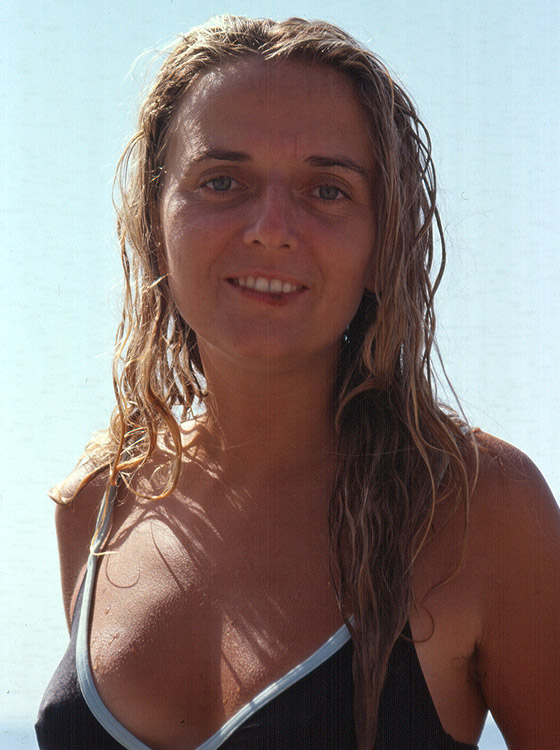 COSTA DELLA IONIA - Io sfoggio la mia herpes sulla spiaggia del parco nazionale di Samsun Dagi